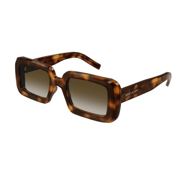 NEW SAINT LAURENT SUNGLASSES SL534 SUNRISE 012 WOMEN SQUARE SL 534 SUNRISE 012 - Picture 1 of 3
